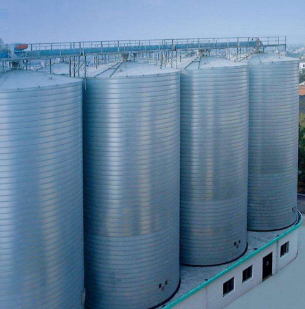 鍍鋅螺旋卷板鋼板倉(cāng)