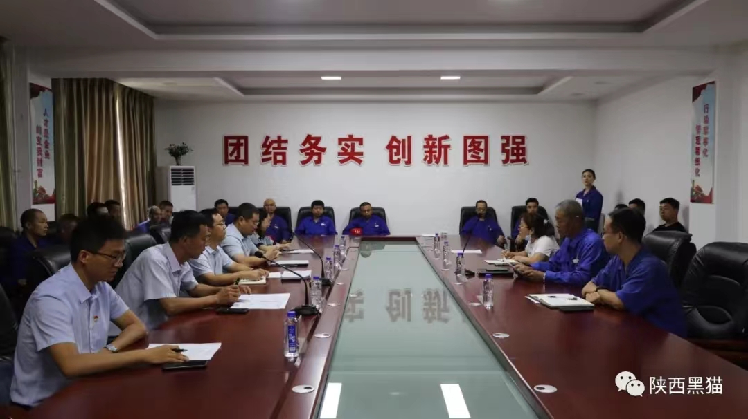 陜西黑貓黨委順利通過五星級黨組織復審 陜西黑貓黨委順利通過五星級黨組織復審