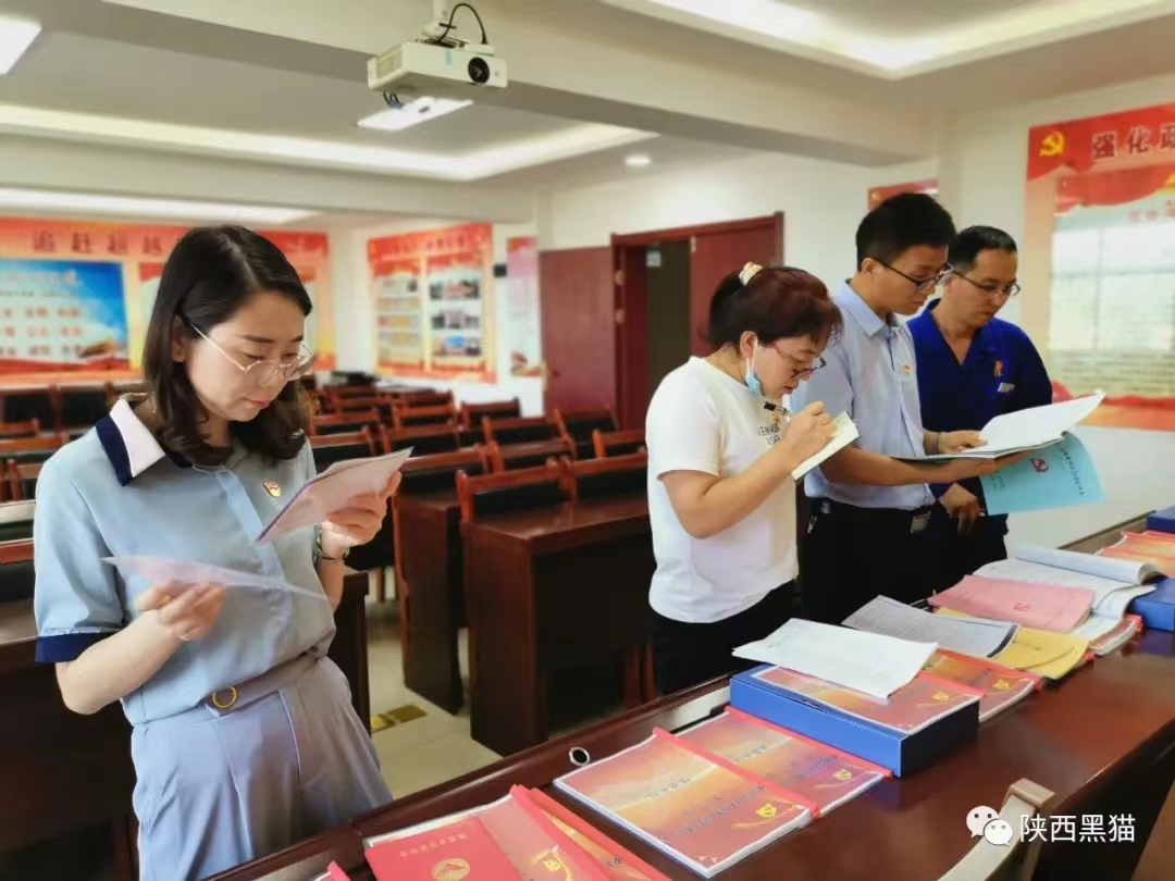 陜西黑貓黨委順利通過五星級黨組織復審 陜西黑貓黨委順利通過五星級黨組織復審