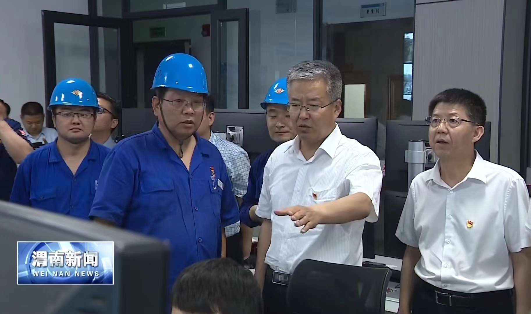 渭南市市長陳曉勇一行蒞臨黑貓制造部調(diào)研安全生產(chǎn)工作 渭南市市長陳曉勇一行蒞臨黑貓制造部調(diào)研安全生產(chǎn)工作